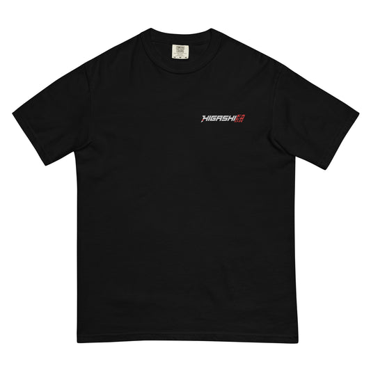 Chill Fit Embroidered Higashi Brand Essential Tee (white/red)