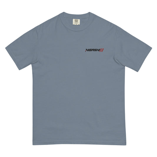 Chill Fit Embroidered Higashi Brand Essential Tee (black/red)