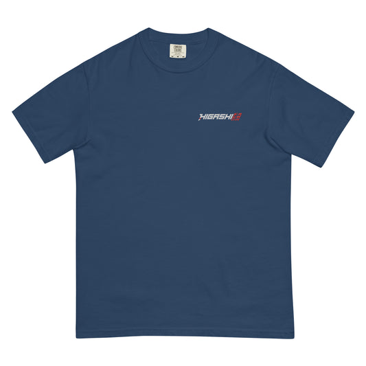Chill Fit Embroidered Higashi Brand Essential Tee (white/red)