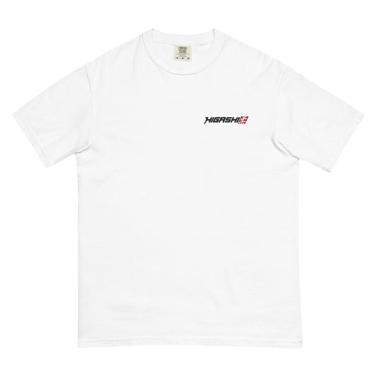 Chill Fit Embroidered Higashi Brand Essential Tee (black/red)