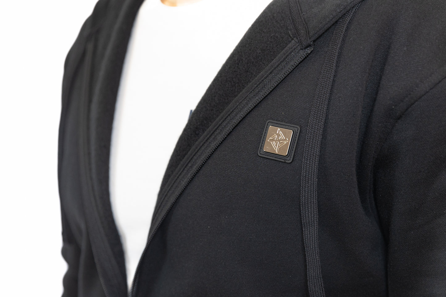 Higashi Kaizen Full Zip Hoodie Black