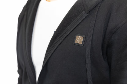 Higashi Kaizen Full Zip Hoodie Black