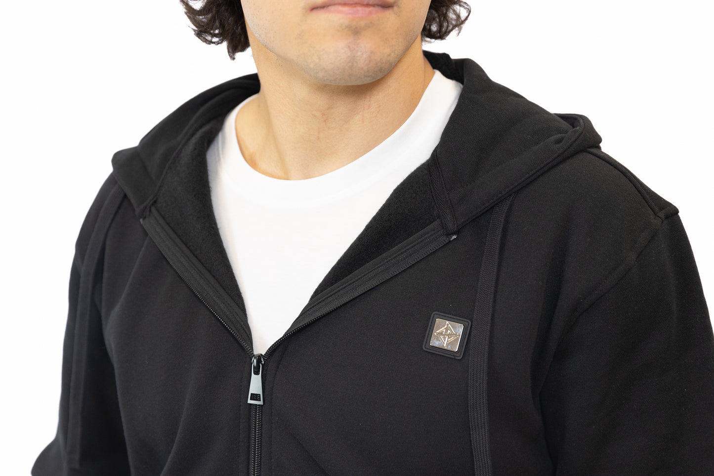 Higashi Kaizen Full Zip Hoodie Black
