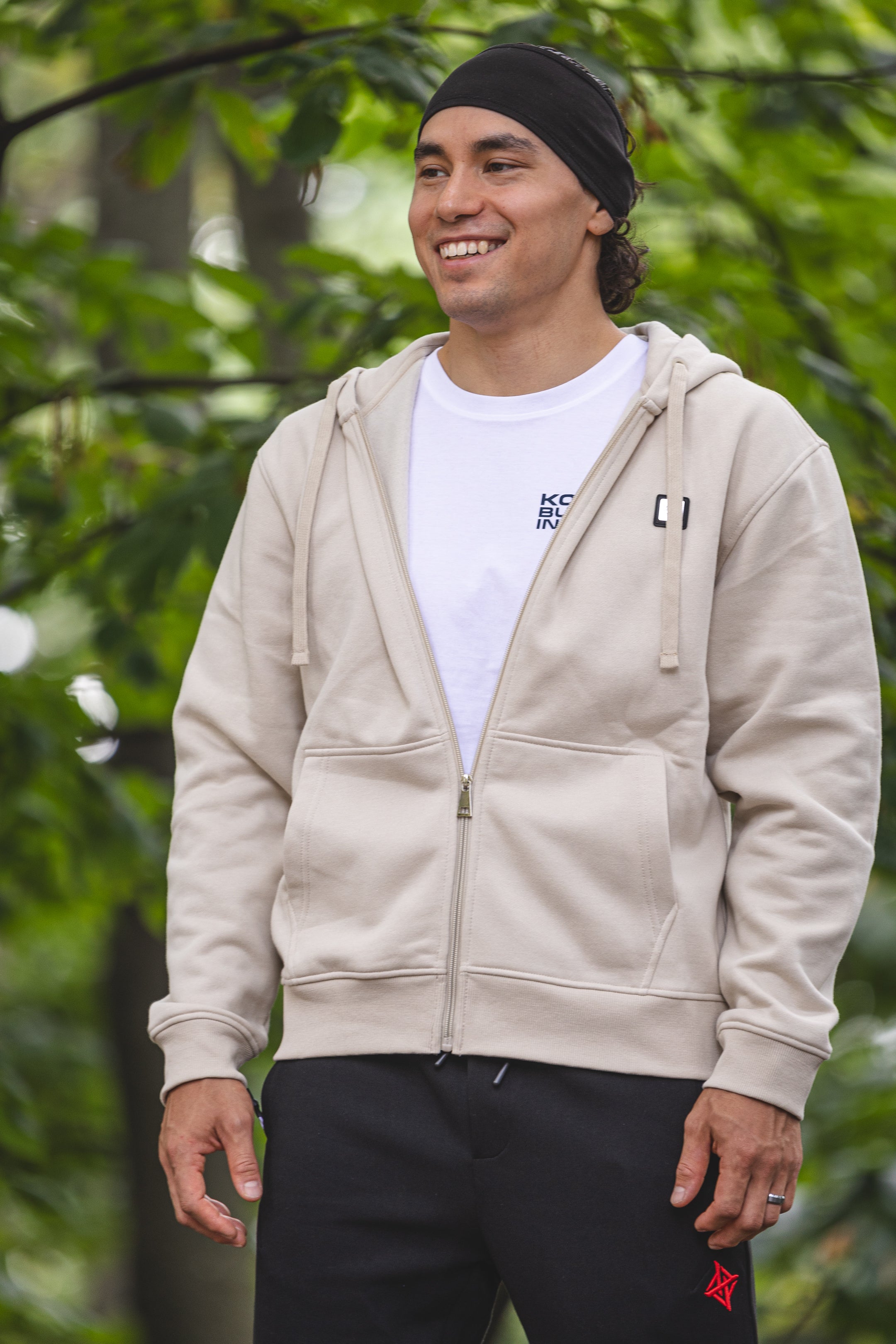 Higashi Kaizen Full Zip Hoodie Moonstruck – Higashi Brand