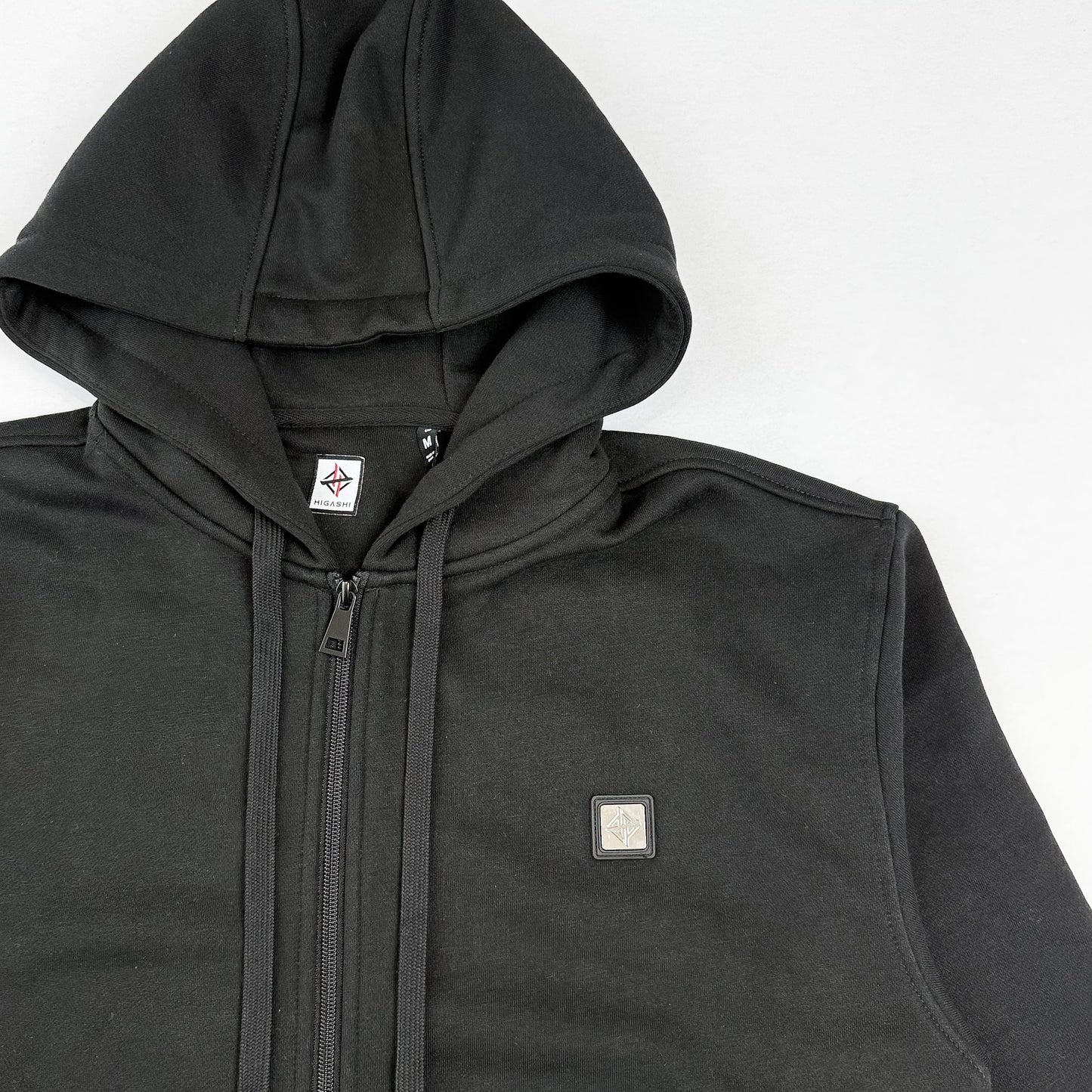 Higashi Kaizen Full Zip Hoodie Black
