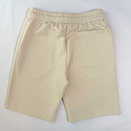 Higashi Kaizen Side Zip Sweatshorts White Sand