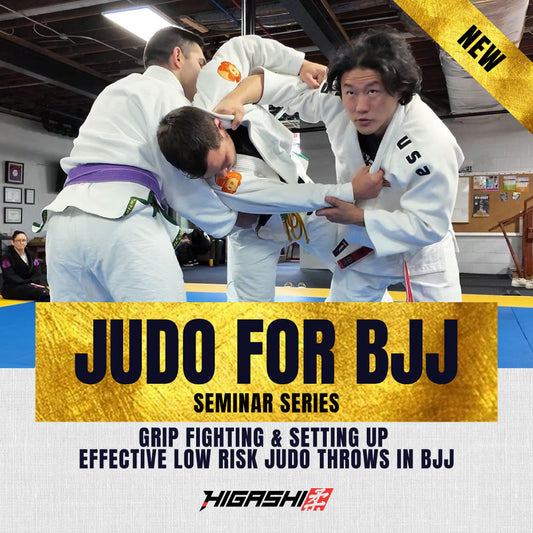Judo for BJJ Seminar Series: Grip Fighting & Setting Up Effective Low Risk Judo Throws In BJJ