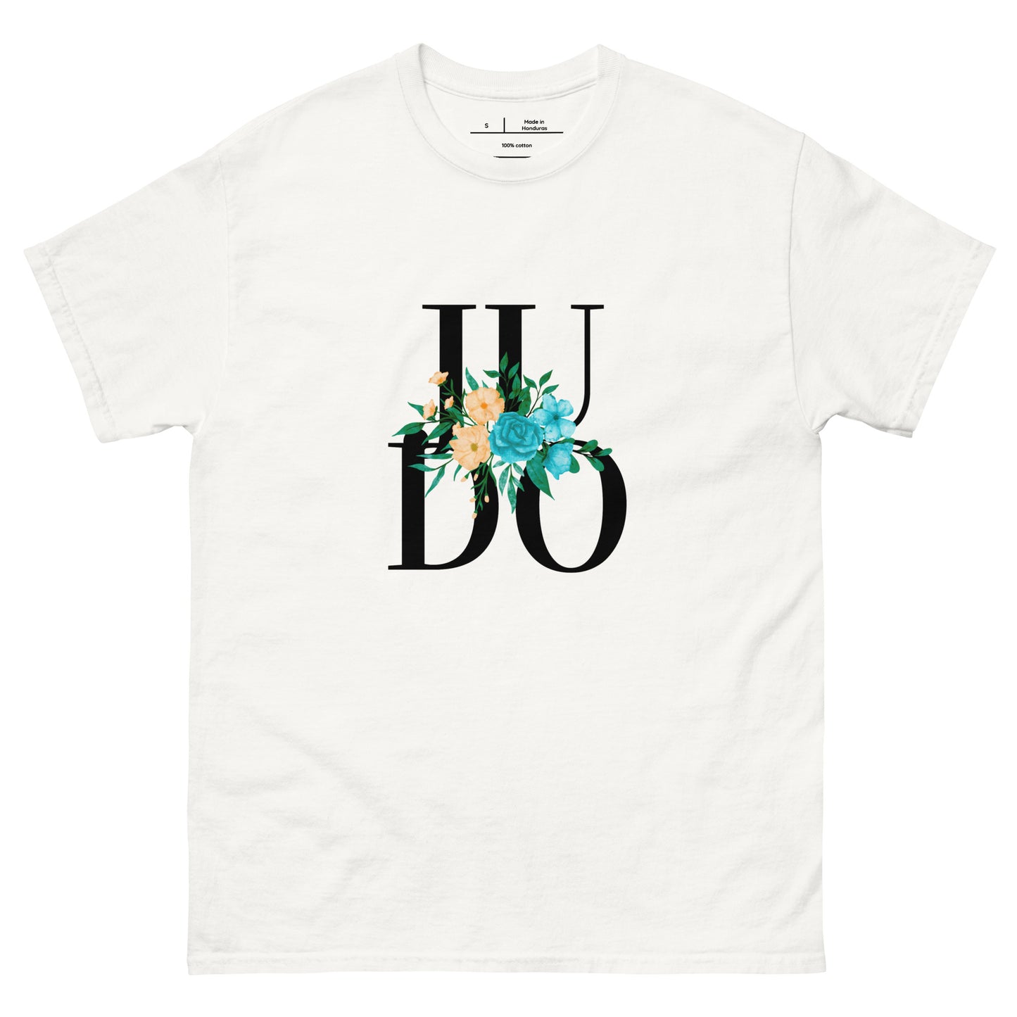 "Judo Over Flowers" Graphic Tee